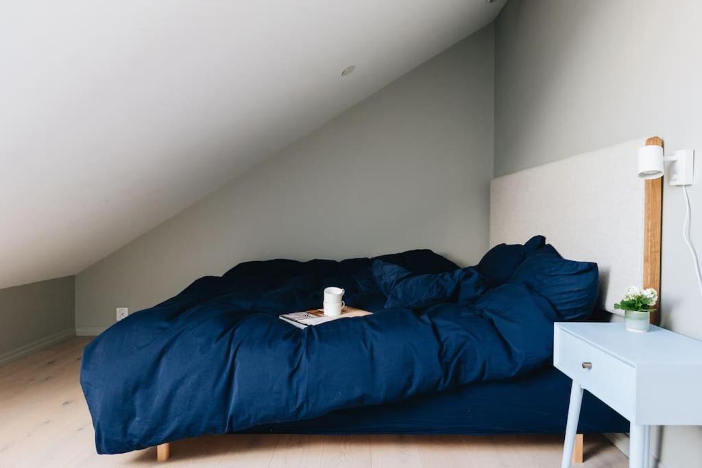 Ferienwohnung Beautiful Penthouse With An Ocean View In Bergen Exterior foto