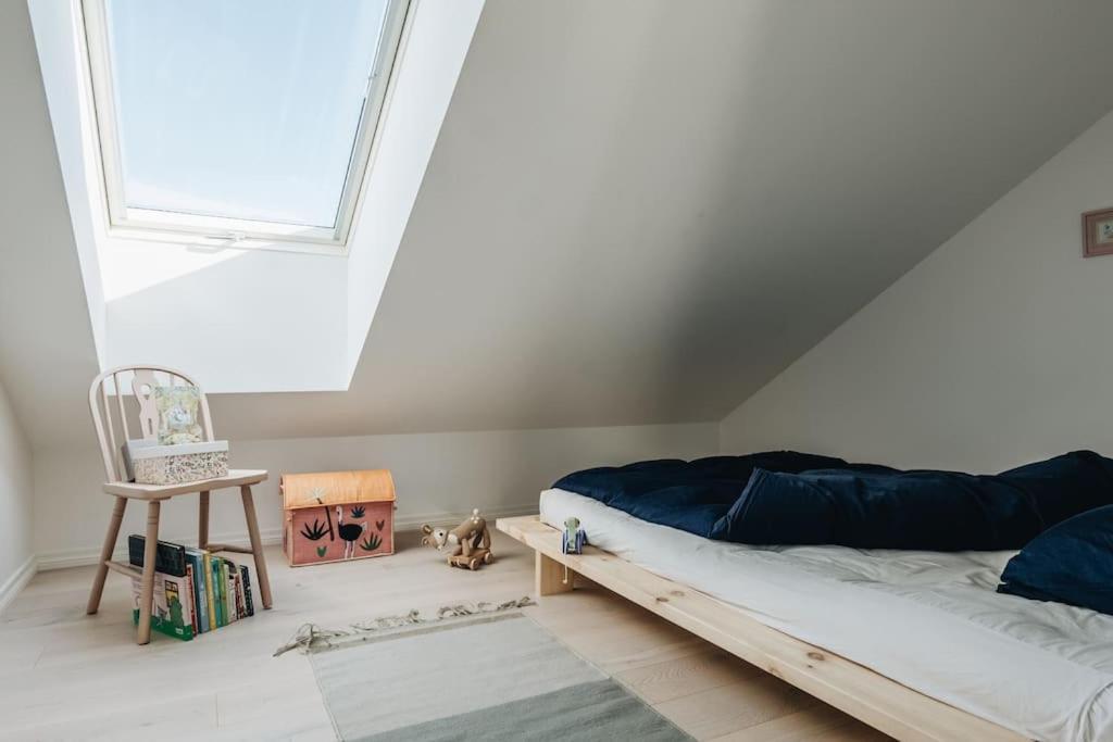 Ferienwohnung Beautiful Penthouse With An Ocean View In Bergen Exterior foto